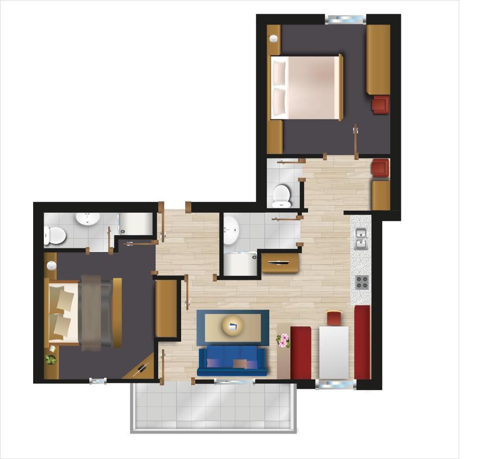 Appartements Daisy Serfaus Buitenkant foto